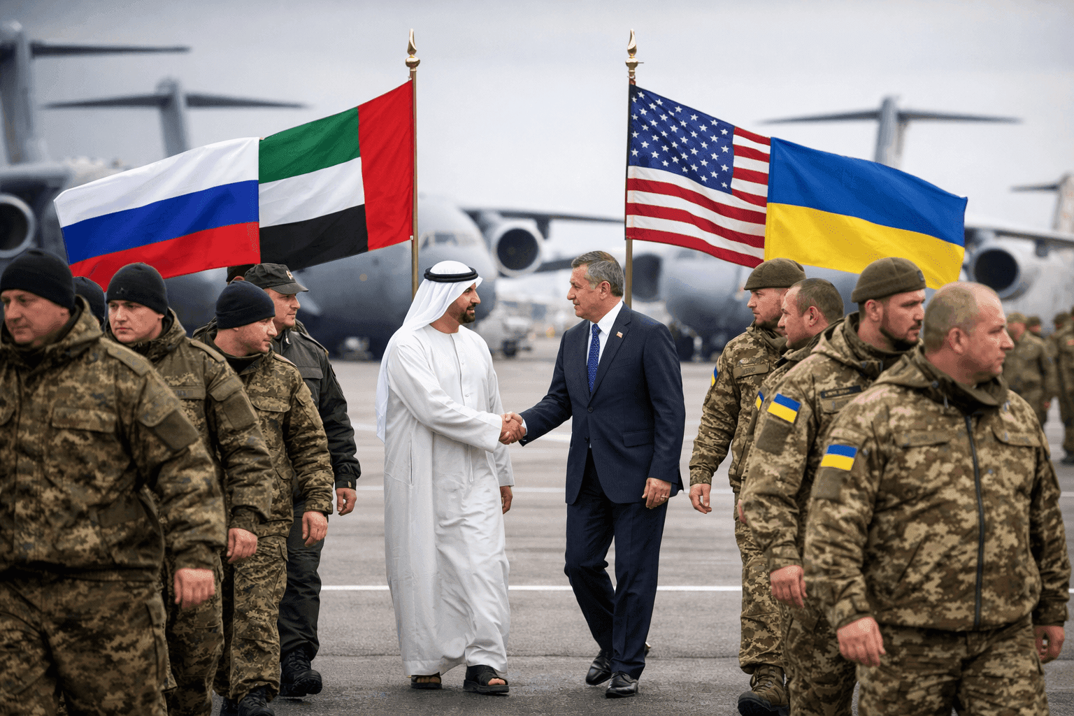 Rusija ir Ukraina apsikeitė 400 karo belaisvių: tarpininkavo JAE ir JAV