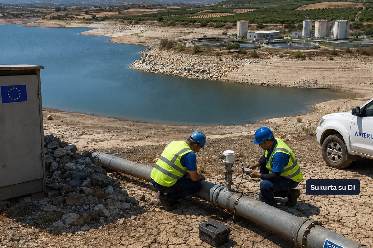 Europai senka vandens atsargos: ES iki 2030 metų sieks bent 10 proc. padidinti vandens naudojimo efektyvumą