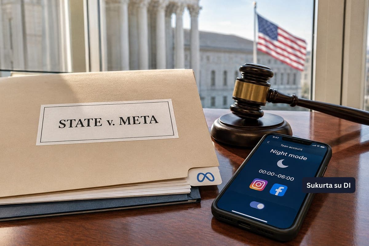 „Meta“ sutiko sumokėti iki 17,1 mlrd. dolerių: vaikams JAV bus ribojamas „Instagram“ ir „Facebook“