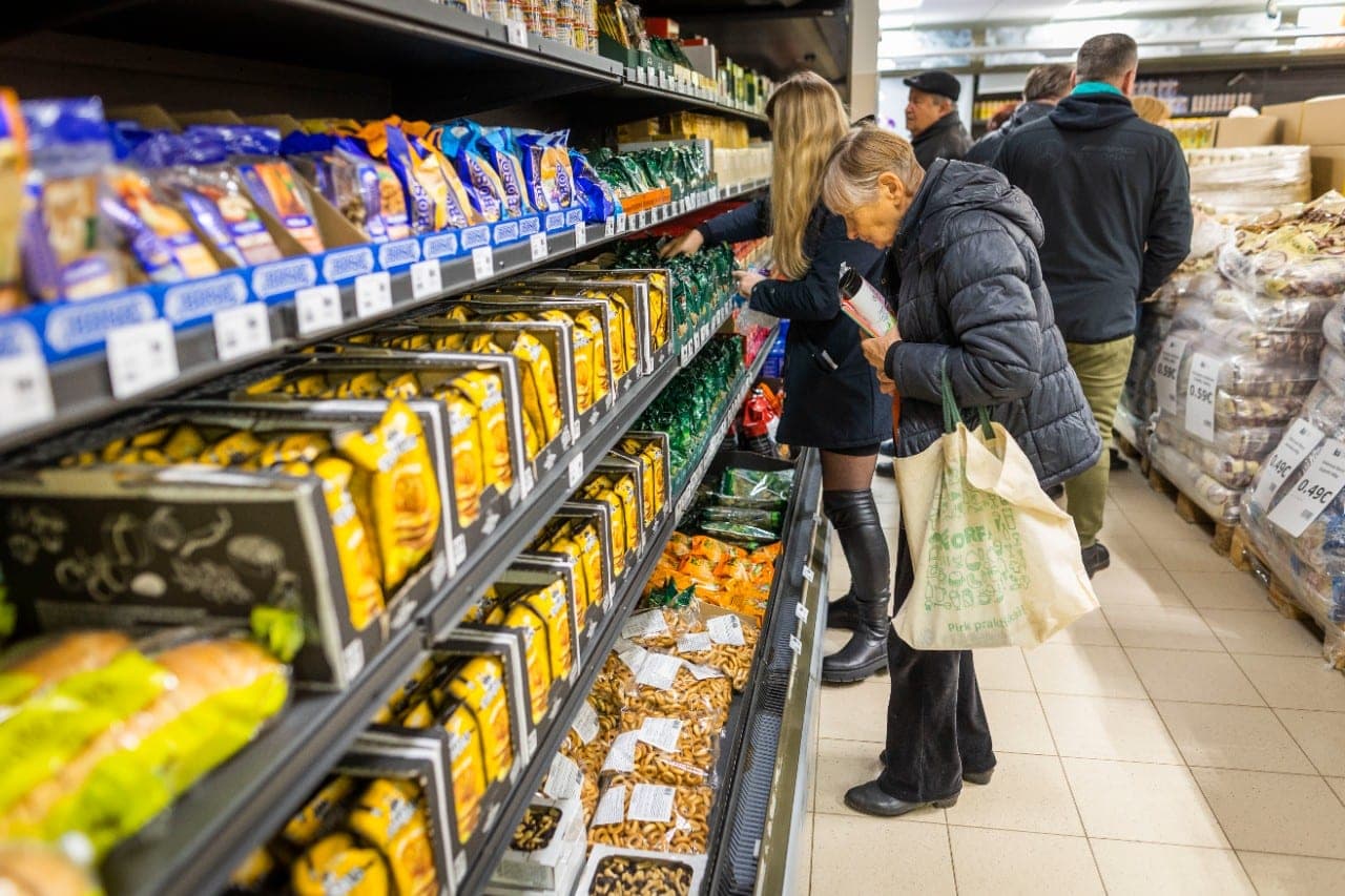 Vyriausybė sieks reikalui esant reguliuoti maisto kainas