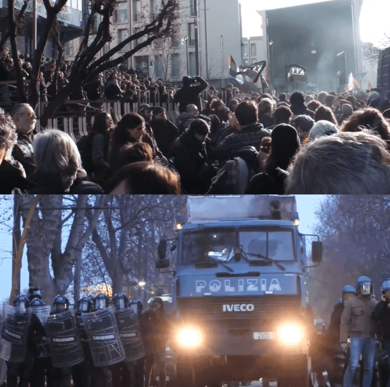 Kairiųjų protestai peraugo į smurtinius susirėmimus su policija: daugiau nei šimtas sužeistų pareigūnų