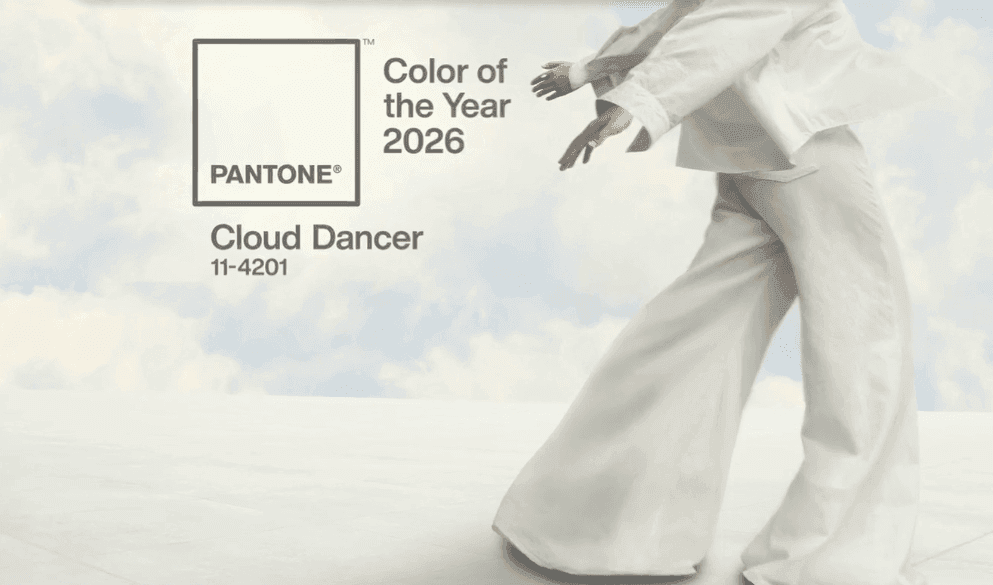 „Pantone“ paskelbė 2026-ųjų metų spalvą: Debesų šokėja – balta