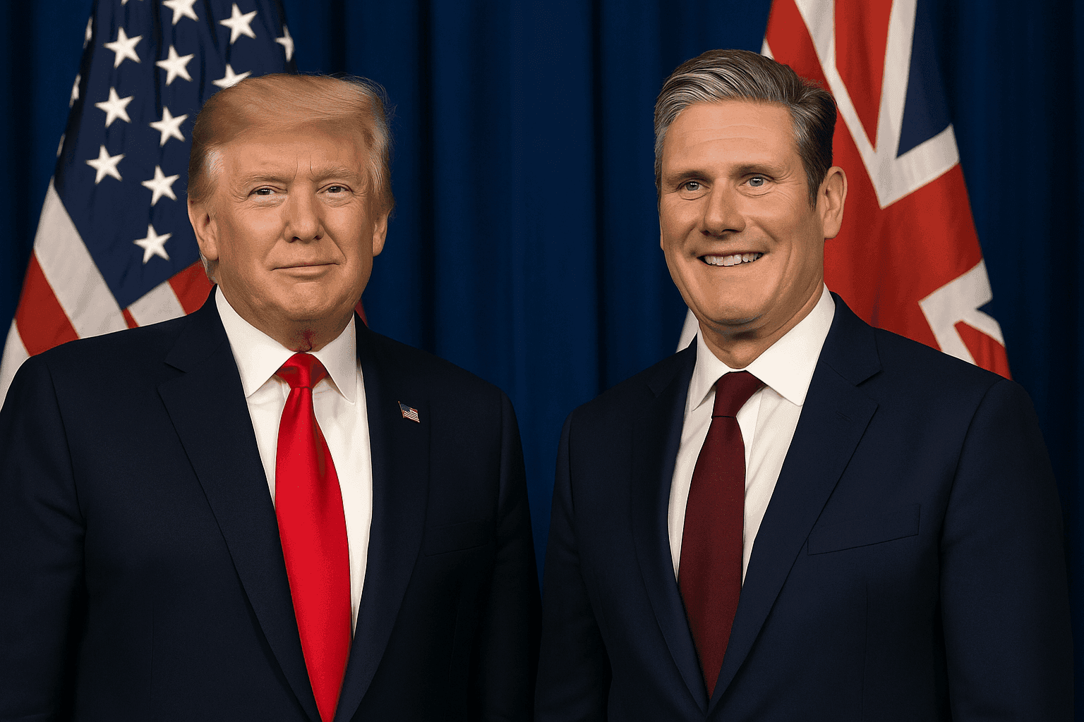 Laukiama, kada D. Trumpo administracija paskelbs apie prekybos susitarimą su JK