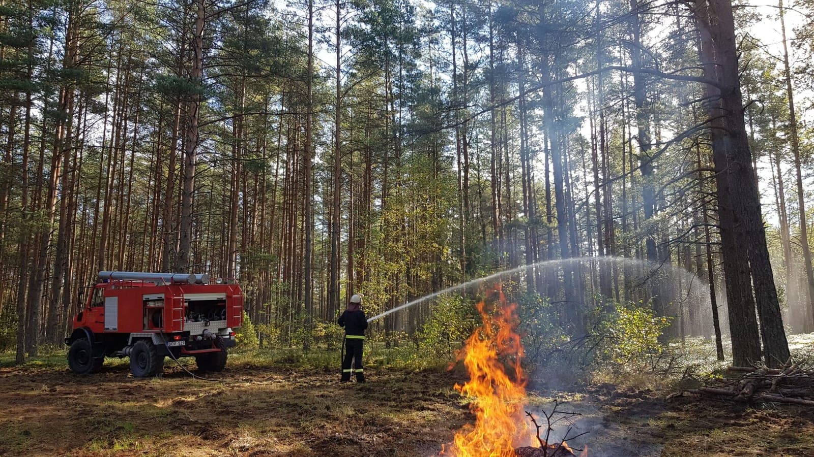 VMU įspėja: savaitės pradžioje – didelis miškų gaisrų pavojus