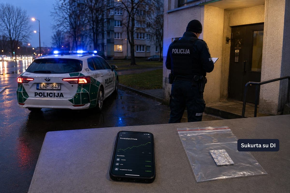 Policijos suvestinė: Kaune peiliu sužalota moteris, investuotojas prarado daugiau kaip 15 tūkst. eurų