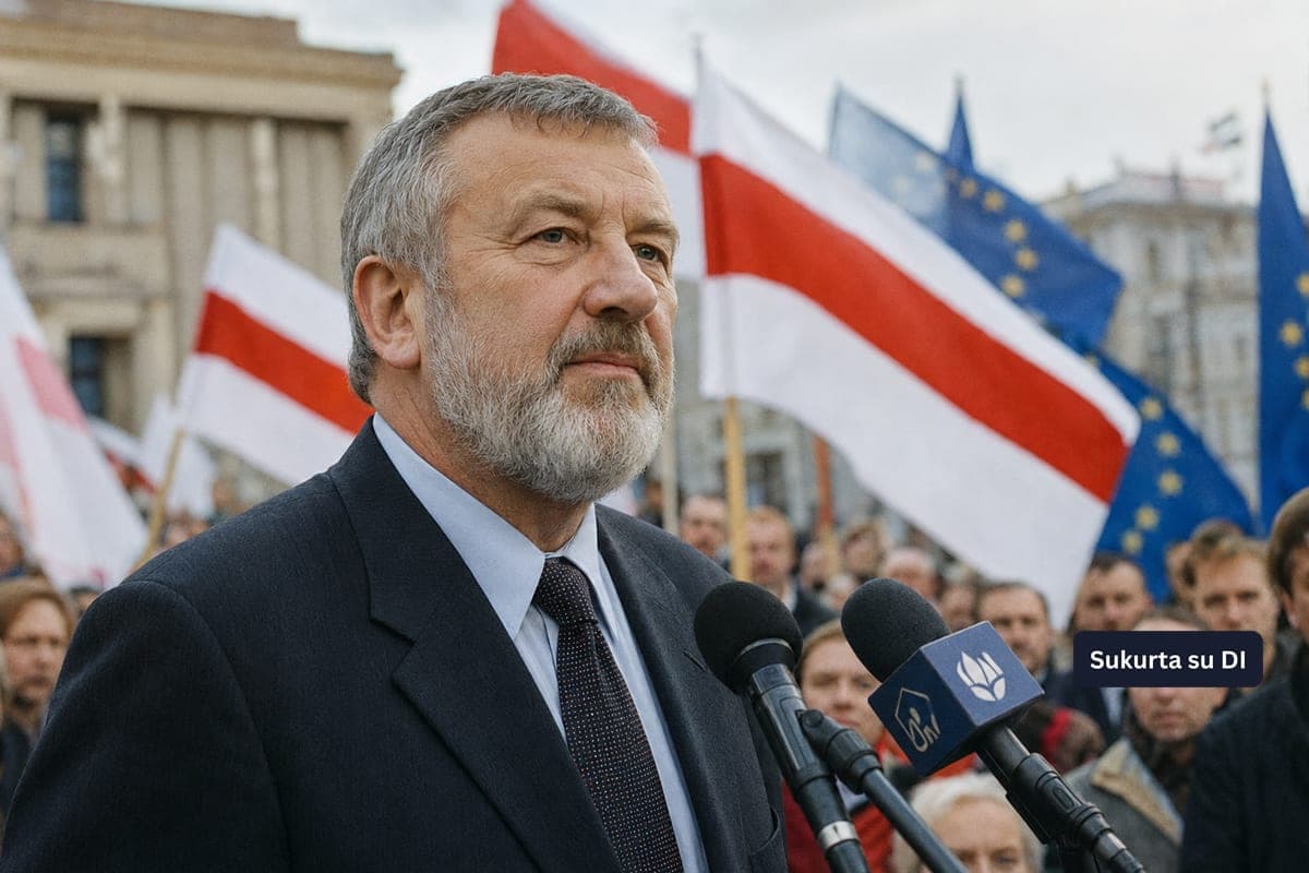 Mirė Aliaksandras Milinkevičius – mokslininkas, 2006 metais suvienijęs Baltarusijos opoziciją prieš A. Lukašenką