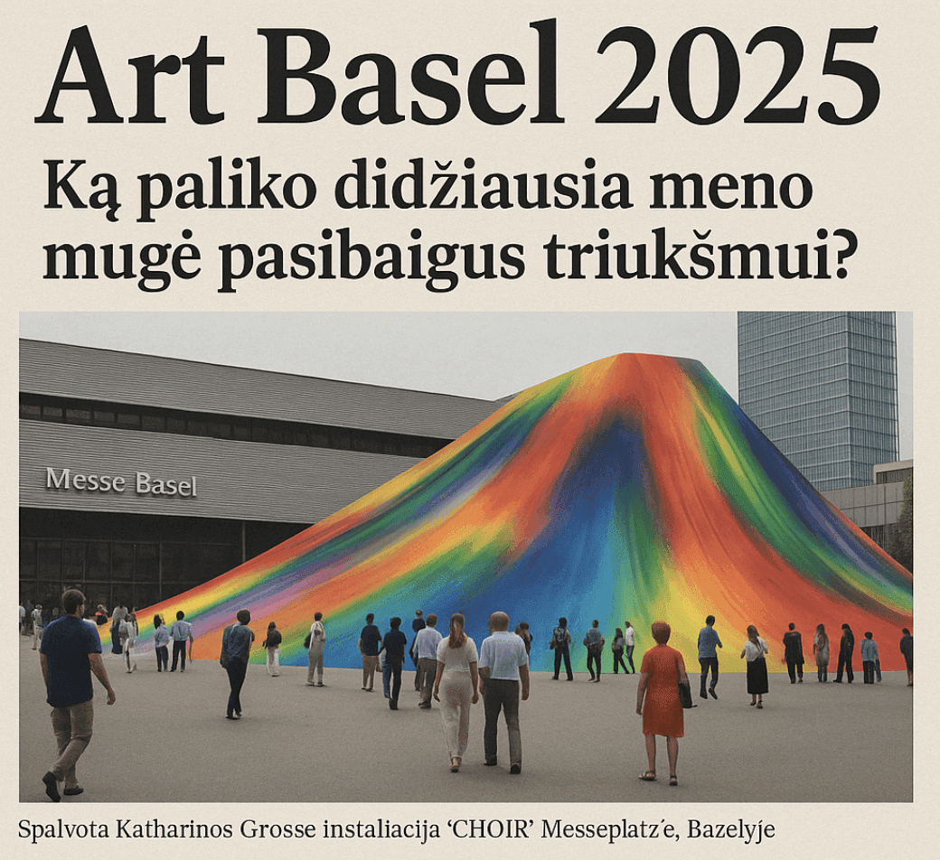 Art Basel 2025: ką paliko didžiausia meno mugė?