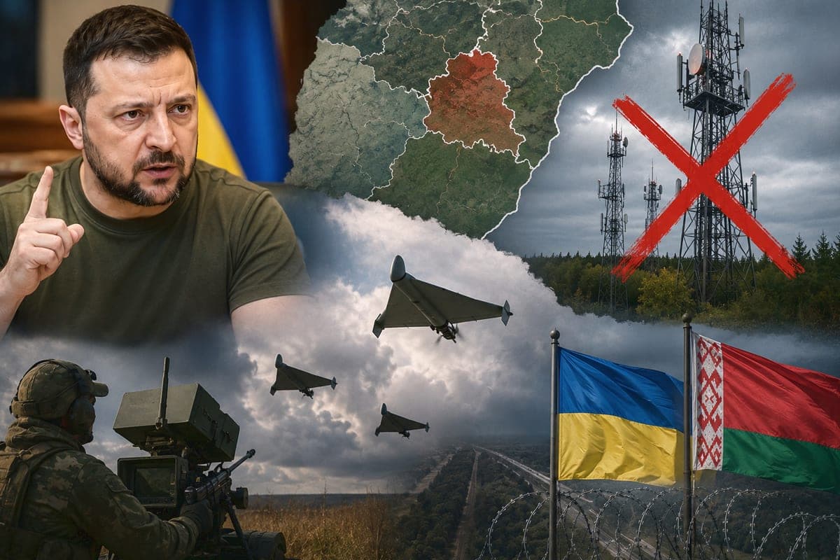V. Zelenskio ultimatumas suveikė: Baltarusijoje sustojo Rusijos dronams padėjusi sistema