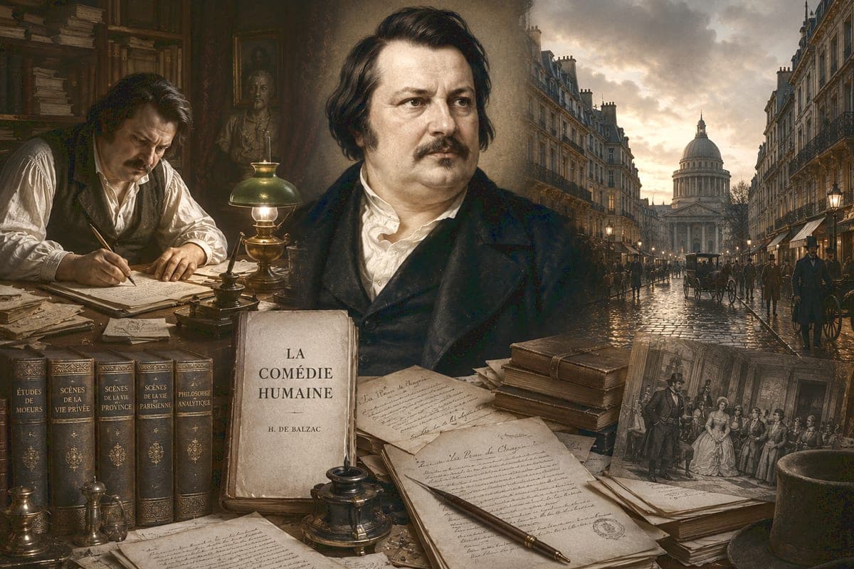 Honoré de Balzakas sukūrė vieną didžiausių XIX amžiaus literatūrinių pasaulių ir tapo realizmo epochos simboliu