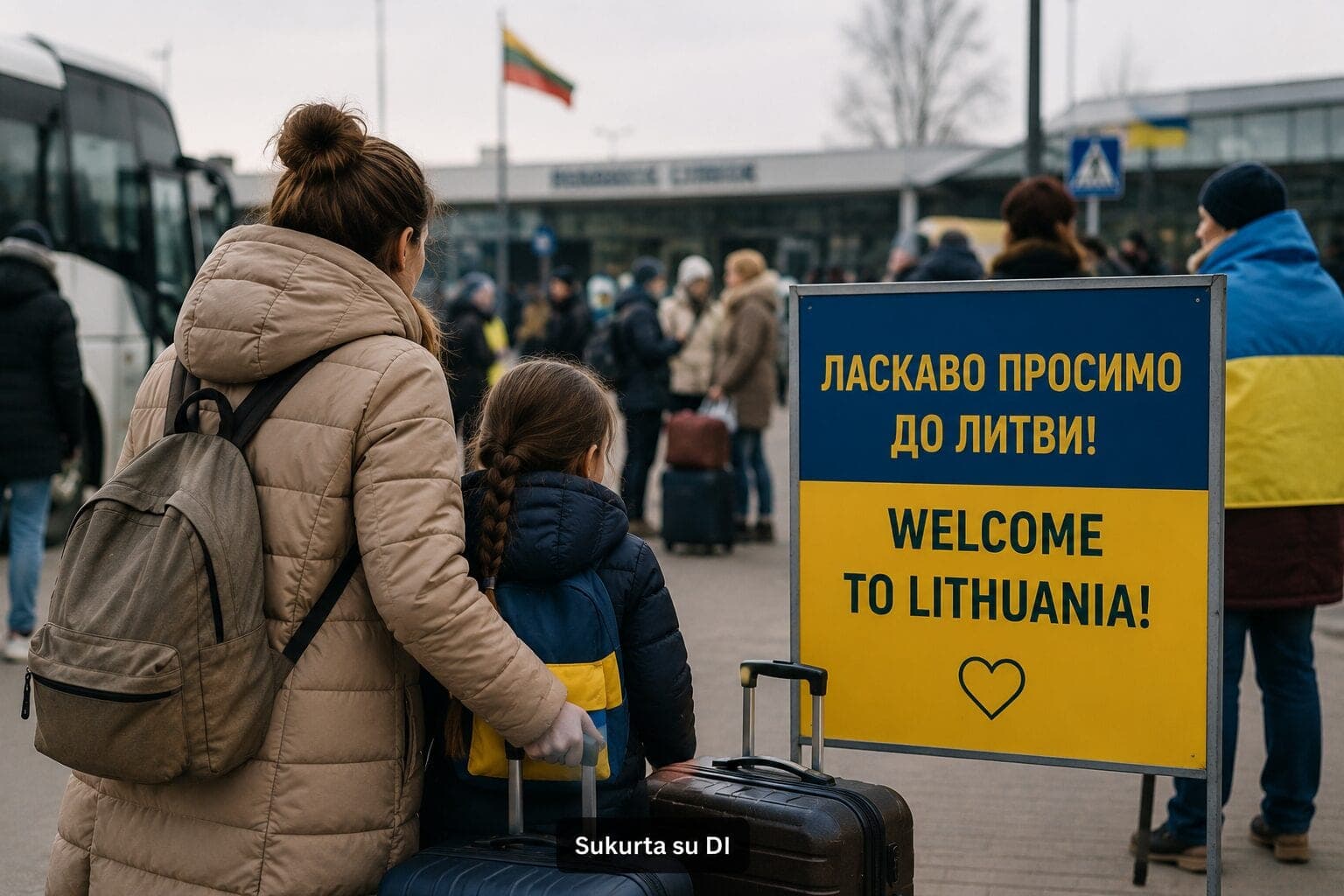 Milijoninė parama nesibaigia: Ukrainos pabėgėliams Lietuvoje pritarta skirti dar 12,2 mln. eurų