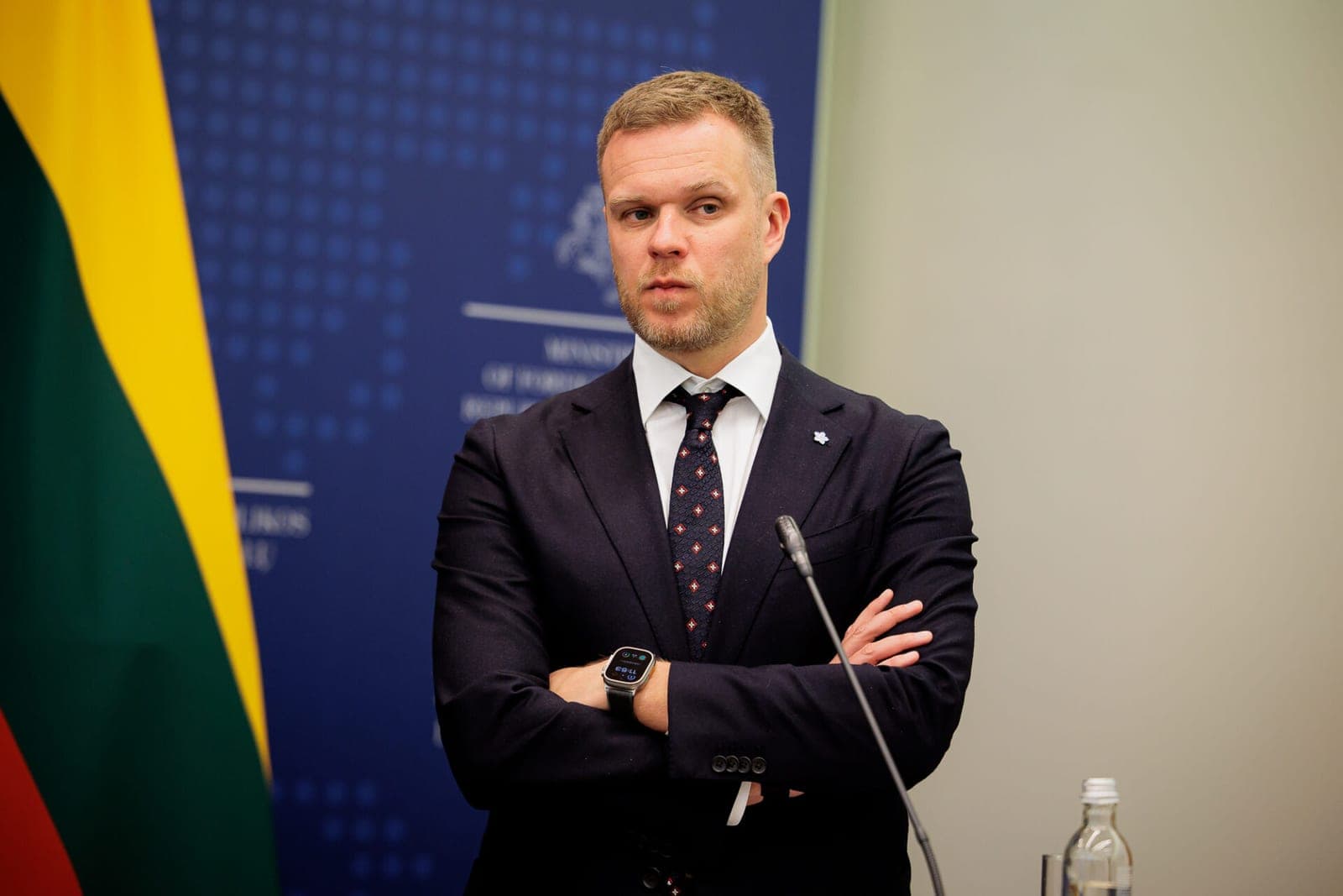 Ministras Gabrielius Landsbergis platina Kremliaus propagandą?