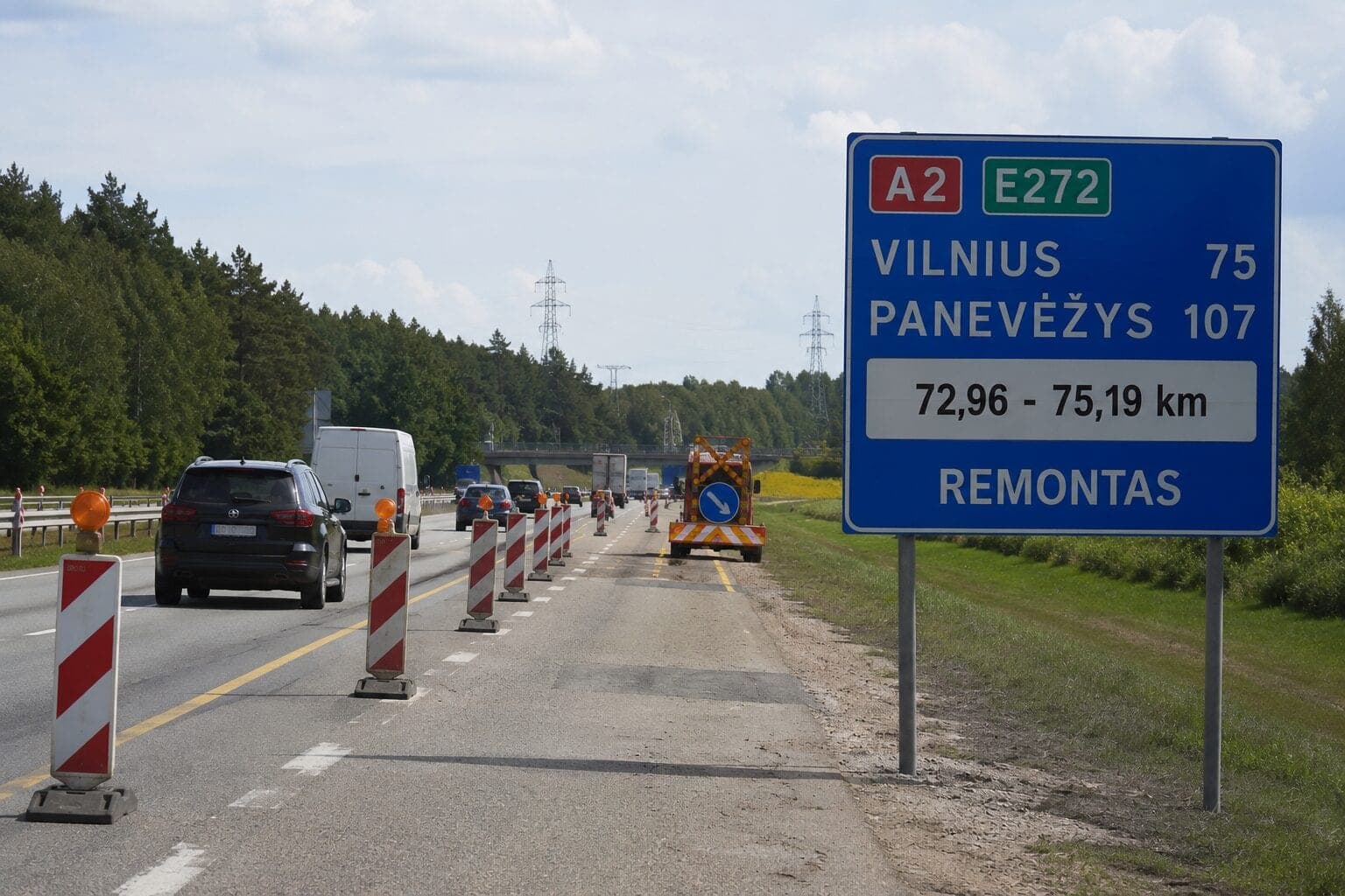 Kelininkai įspėja: viena klaida remonto ruože gali baigtis skaudžiai