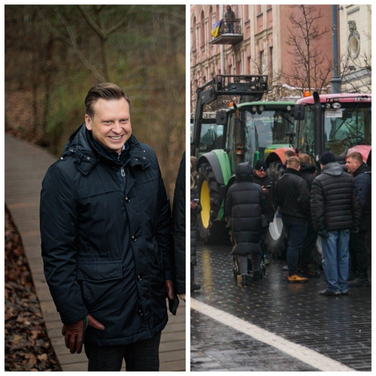 Konservatoriai jau grasina protestuojantiems ūkininkams: pareiškė, kad teks sumokėti už ir taip apleistus Vilniaus kelius