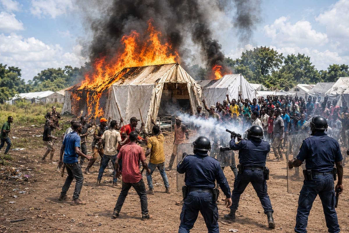 Konge Ebola protrūkis virsta socialine krize: gyventojai degina gydymo palapines