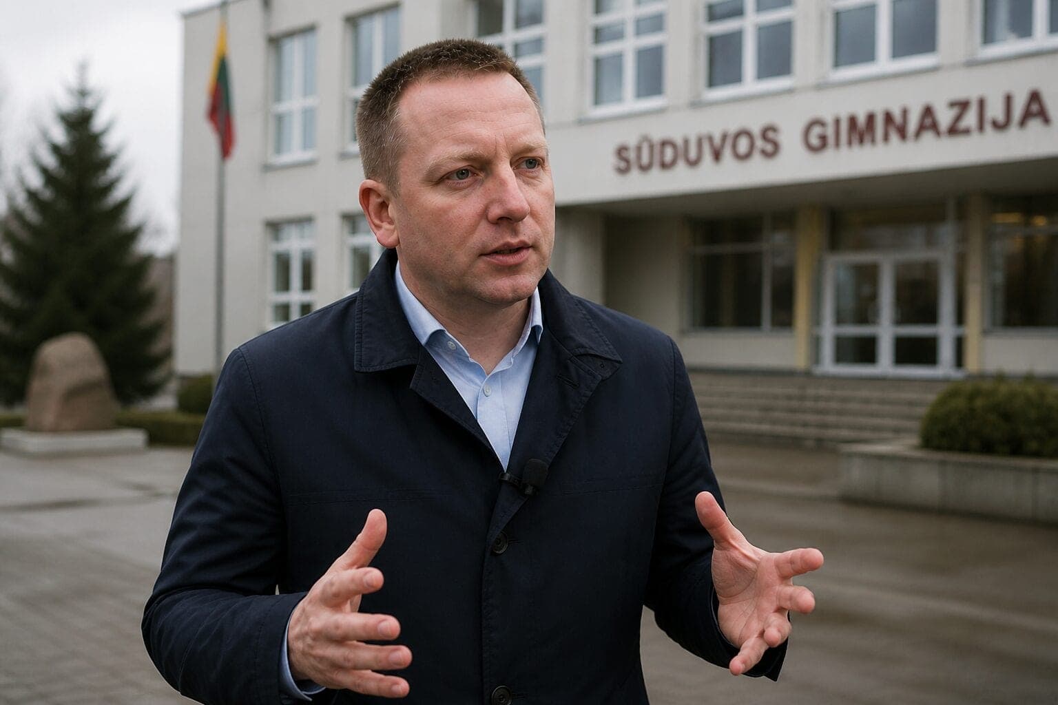 Incidentas Marijampolėje: P. Isoda įvardijo, kodėl mokyklos negali apsisaugoti