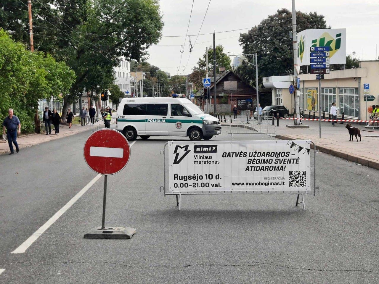 Vilnius palaipsniui tampa 15 minučių getu