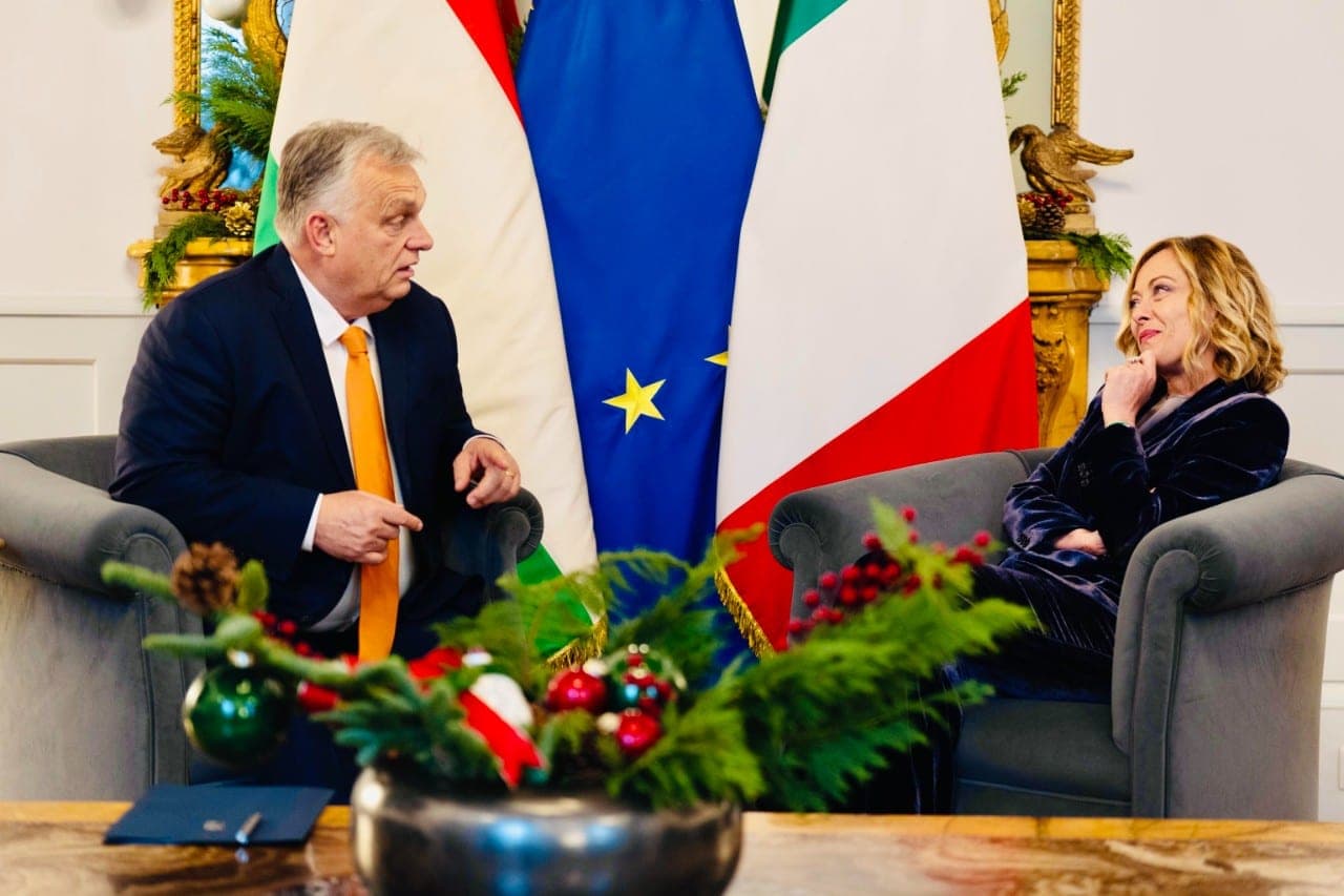 V. Orbanas Romoje susitiko su G. Meloni – aptarė taikos ir migracijos klausimus