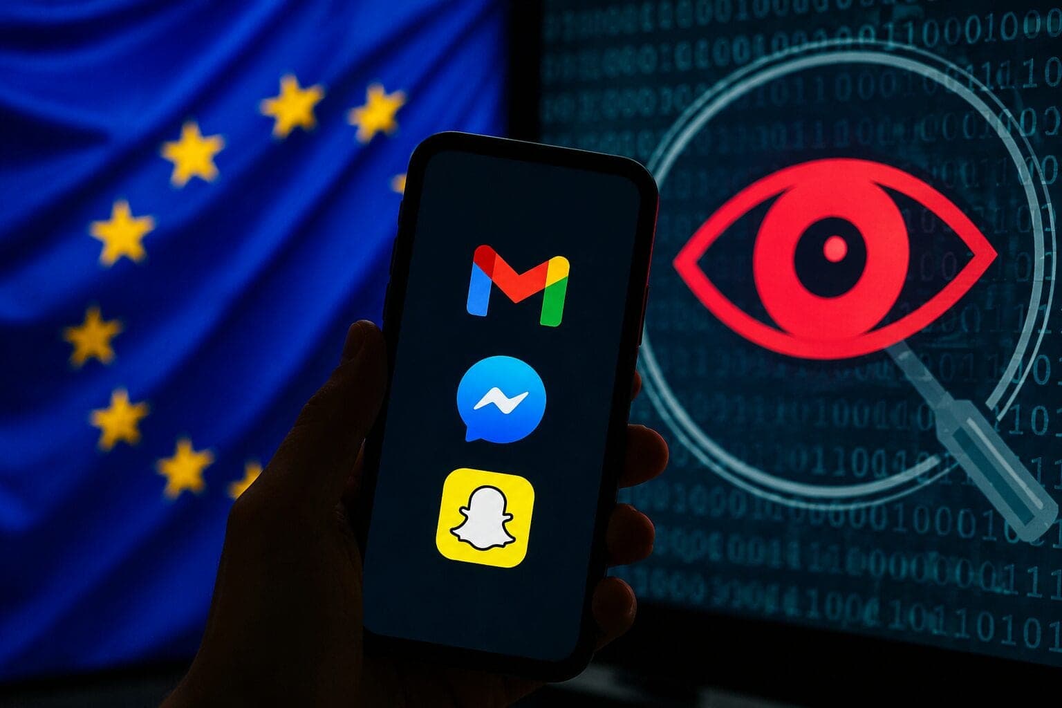 ES priėmė prieštaringą sprendimą: „Gmail“, „Messenger“ ir „Snapchat“ žinutės gali būti tikrinamos