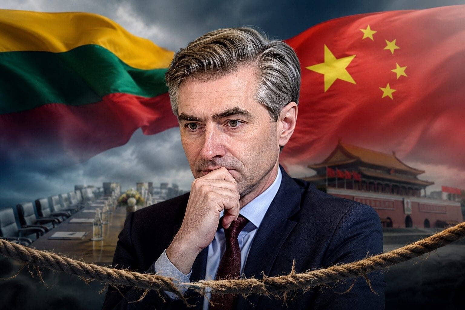 Spaudimas dėl santykių su Kinija auga: nuo to priklausys ir K. Budrio politinė ateitis?