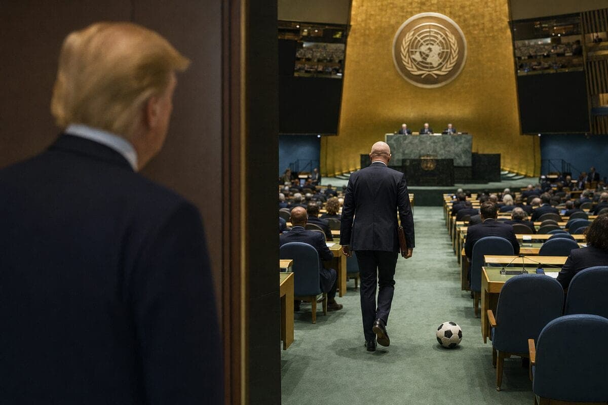 D. Trumpas mato FIFA vadovą JT viršūnėje: G. Infantino kelią gali užkirsti vienas veto
