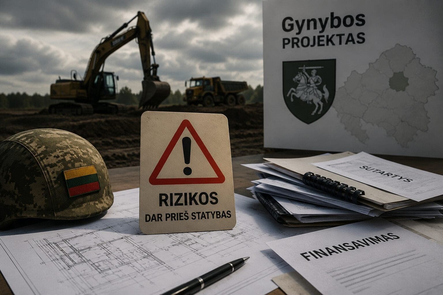 Gynybos projektams – rimtas perspėjimas: problemos gali prasidėti dar nepradėjus statybų