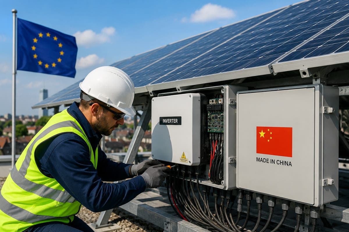 Briuselis kerta per Kinijos įrangą saulės elektrinėse: saugesni tinklai gali reikšti brangesnę energiją