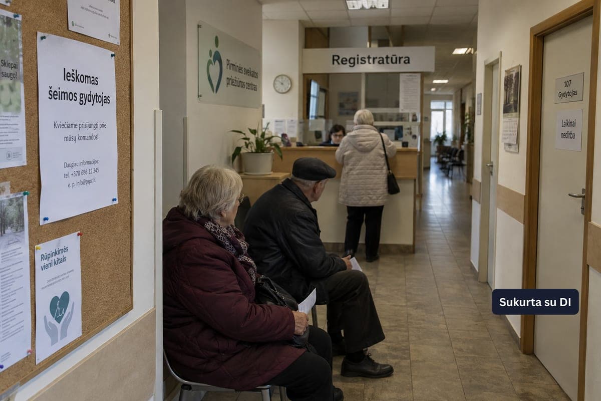 Šeimos gydytojų trūkumas regionuose: naujos ligoninės problemos neišsprendžia, kai nėra kam jose dirbti