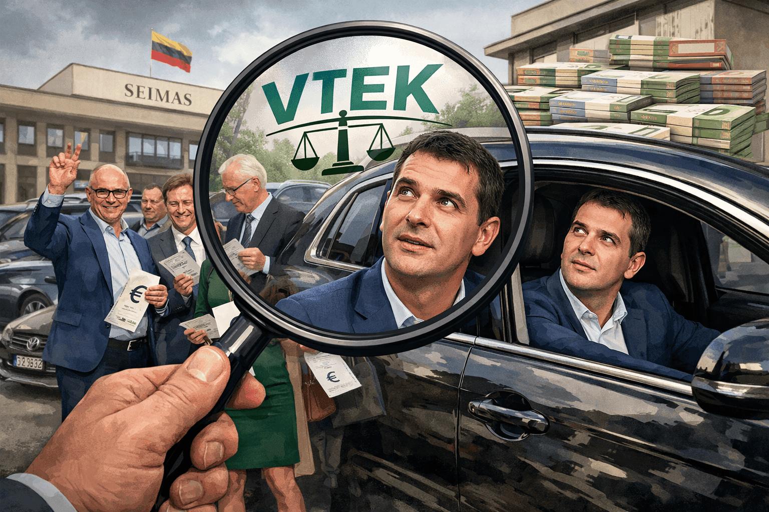 VTEK pradėjo tyrimą dėl R. Žemaitaičio automobilio nuomos „Nemuno aušrai“