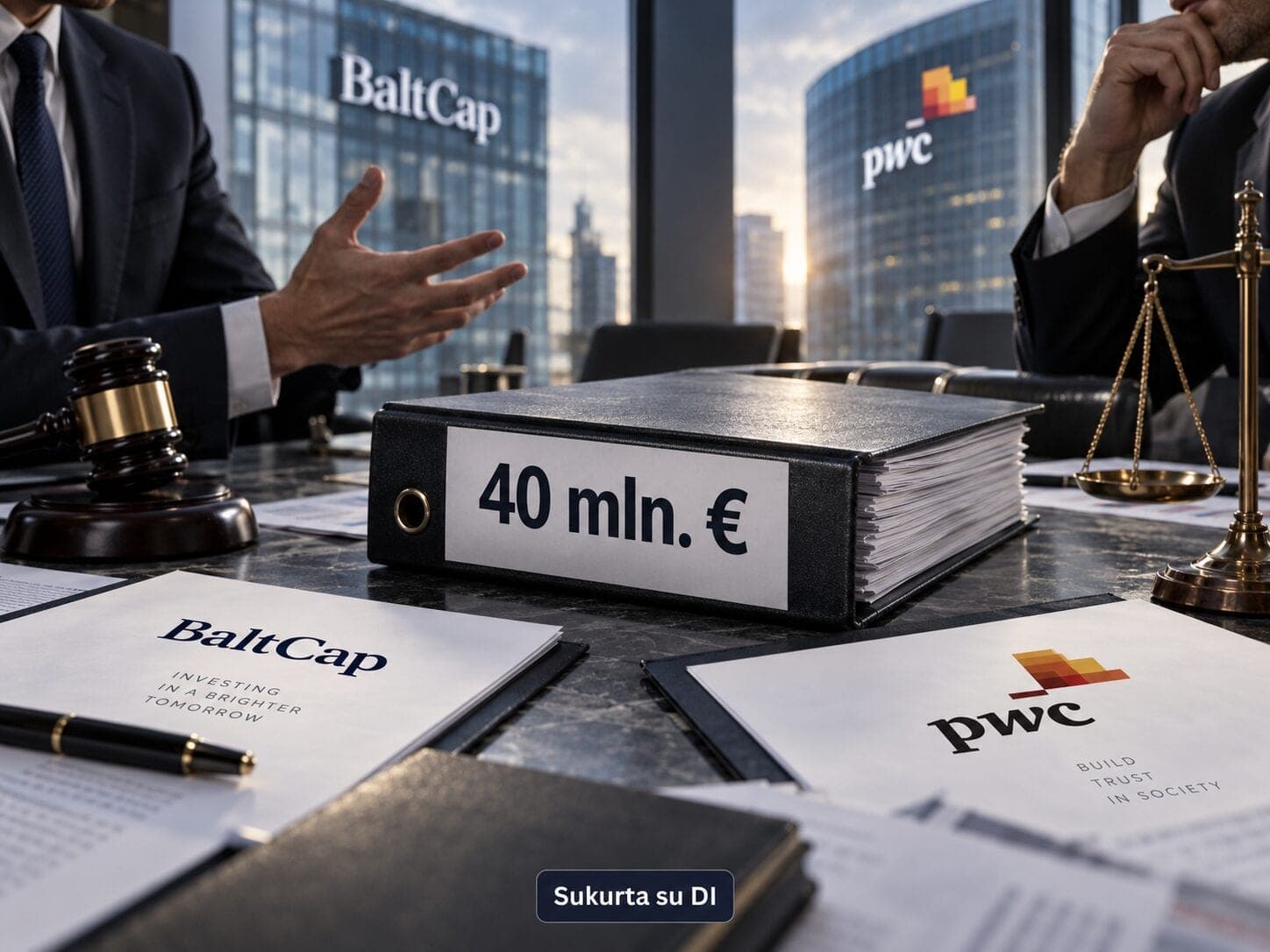 „BaltCap“ smogia auditoriui: iš „PwC“ reikalauja daugiau nei 40 mln. eurų