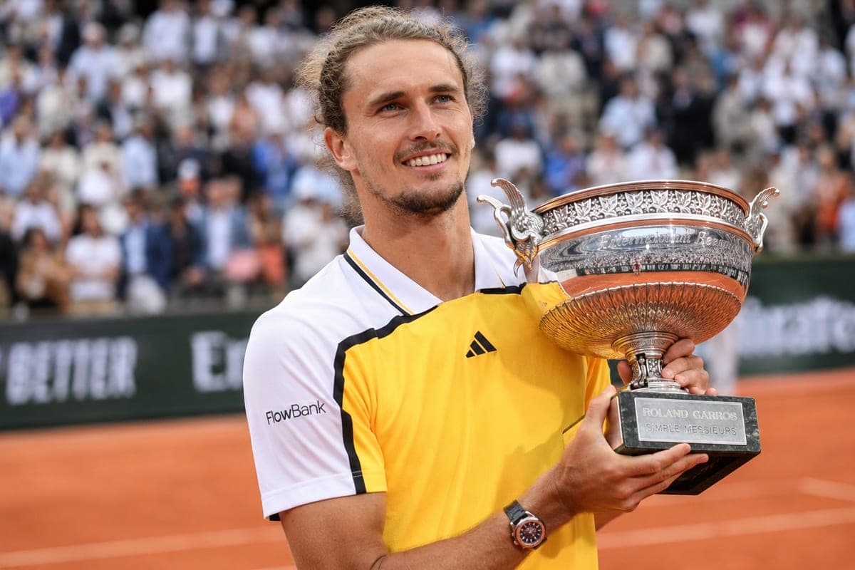 A. Zverevas pagaliau sulaukė šlovės valandos: Paryžiuje tenisininkas laimėjo savo pirmąjį „Grand Slam“