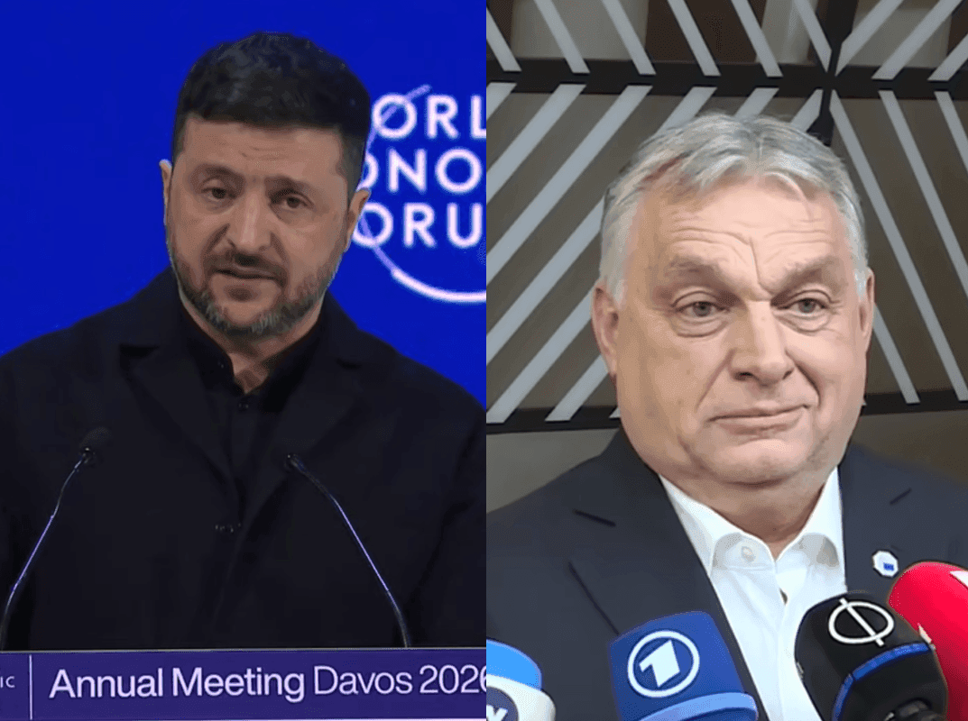 V. Zelenskis Davose: kritika Europai ir aštrūs žodžiai Vengrijos premjerui
