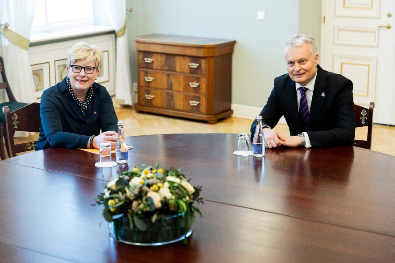 Konservatorių pateikti ministrai G. Nausėdai tradiciškai tinka