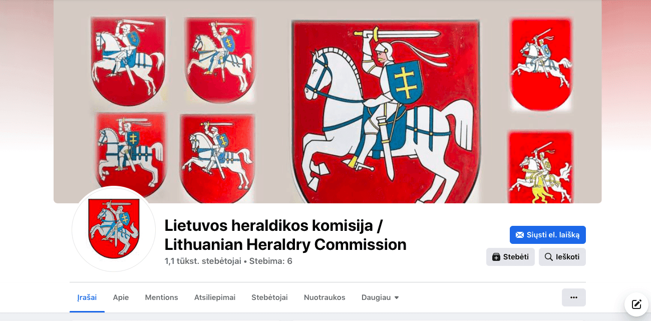 Heraldikos komisija ragina valstybines įstaigas nebenaudoti ukrainietiškų spalvų