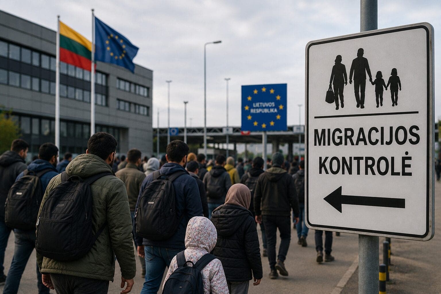 Migrantų tema Lietuvoje kaista: vieni ragina griežtinti taisykles, kiti perspėja dėl pavojingų pasekmių
