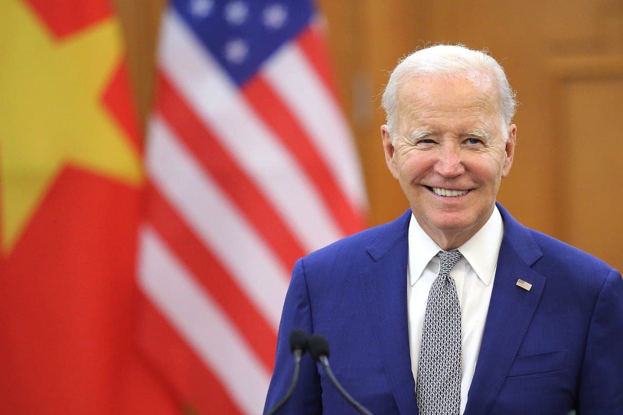 J. Bidenas apie situaciją Izraelyje: kelio atgal nėra