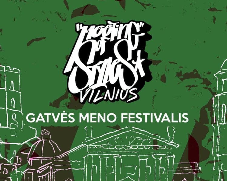 Pirmą kartą Vilniuje – vienas garsiausių pasaulio gatvės meno festivalių: atvyksta daugiau nei 40 menininkų