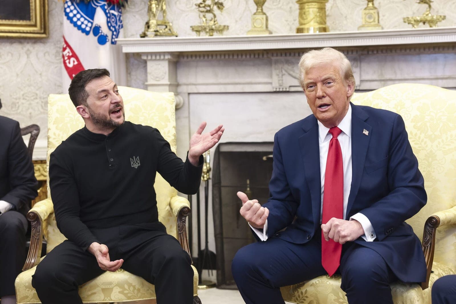 D.Trampas pasikalbėjo su V. Zelenskiu