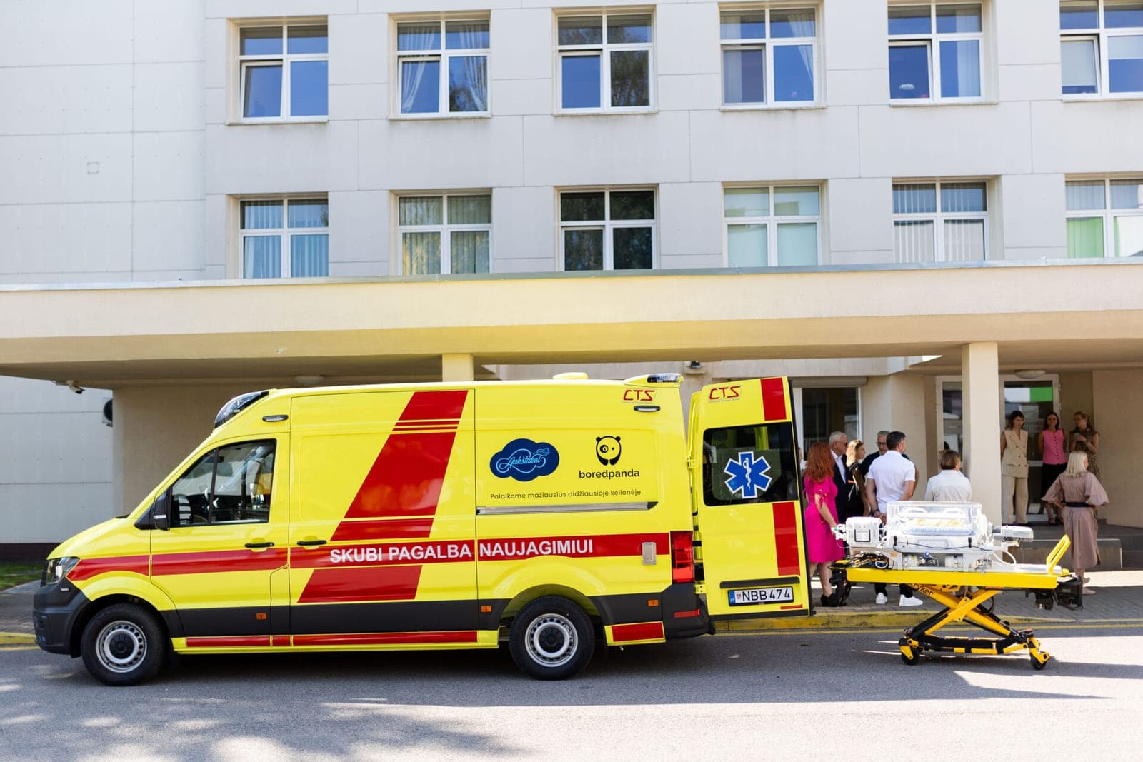 Padovanotas reanimobilis tapo pagalbos ratu 415 naujagimių