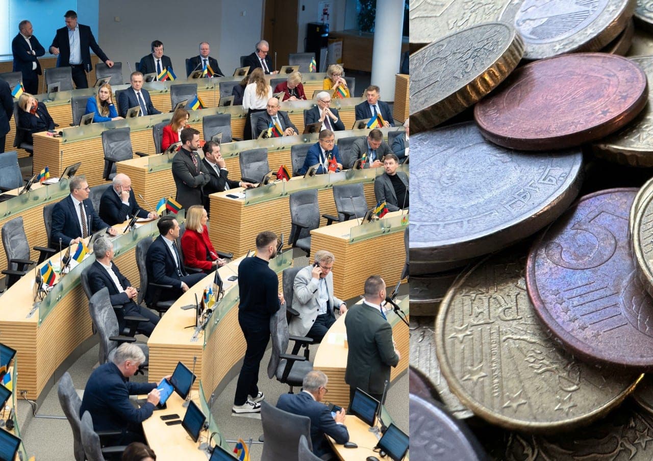 Seimo nariai skaičiuoja „kapeikas“: nuo algos iki algos – ne daugiau