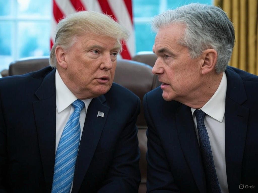 D. Trumpas J. Powello neatleis, bet toliau reikalauja, kad palūkanų normos mažėtų