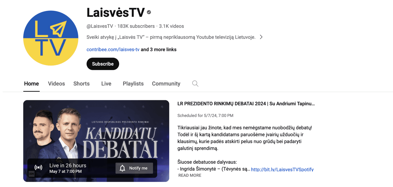 I. Vėgėlė atsisako dalyvauti A. Tapino „debatuose“: pateikė savo pasiūlymą