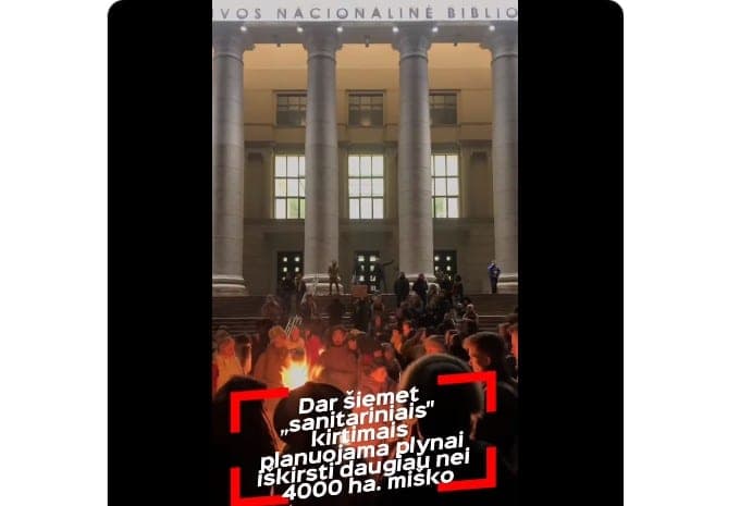Elitas siautėja: geria prabangų vandenį ir masiškai naikina miškus