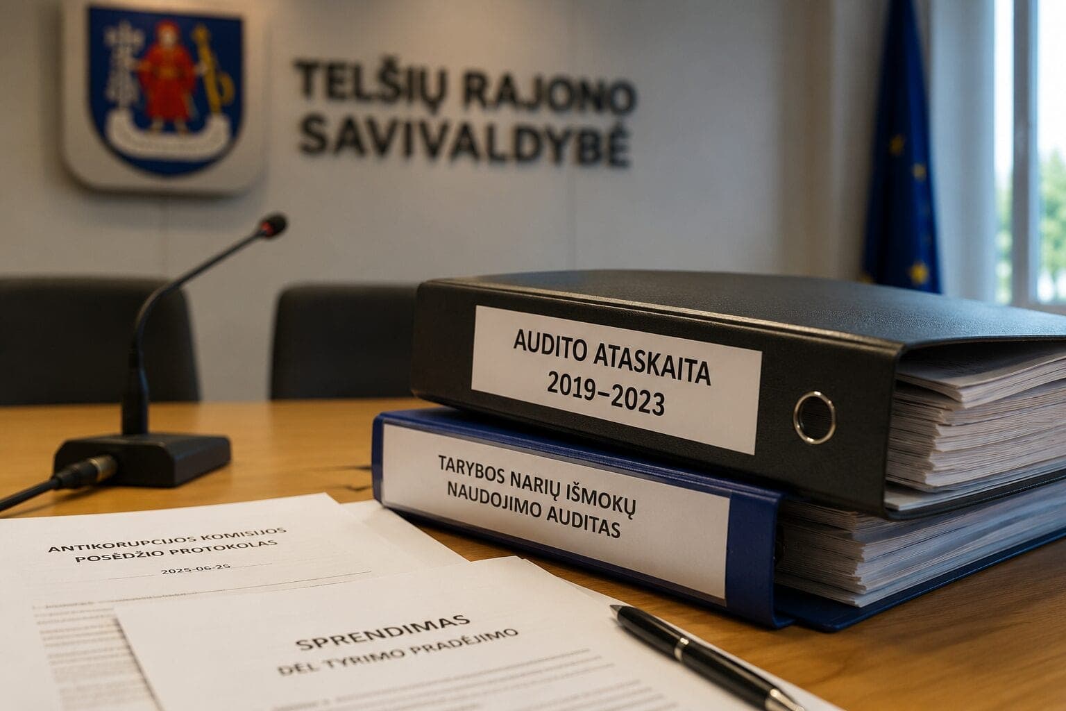 Sprendė savo pačių reikalus: VTEK pažeidimus nustatė trims Telšių tarybos nariams