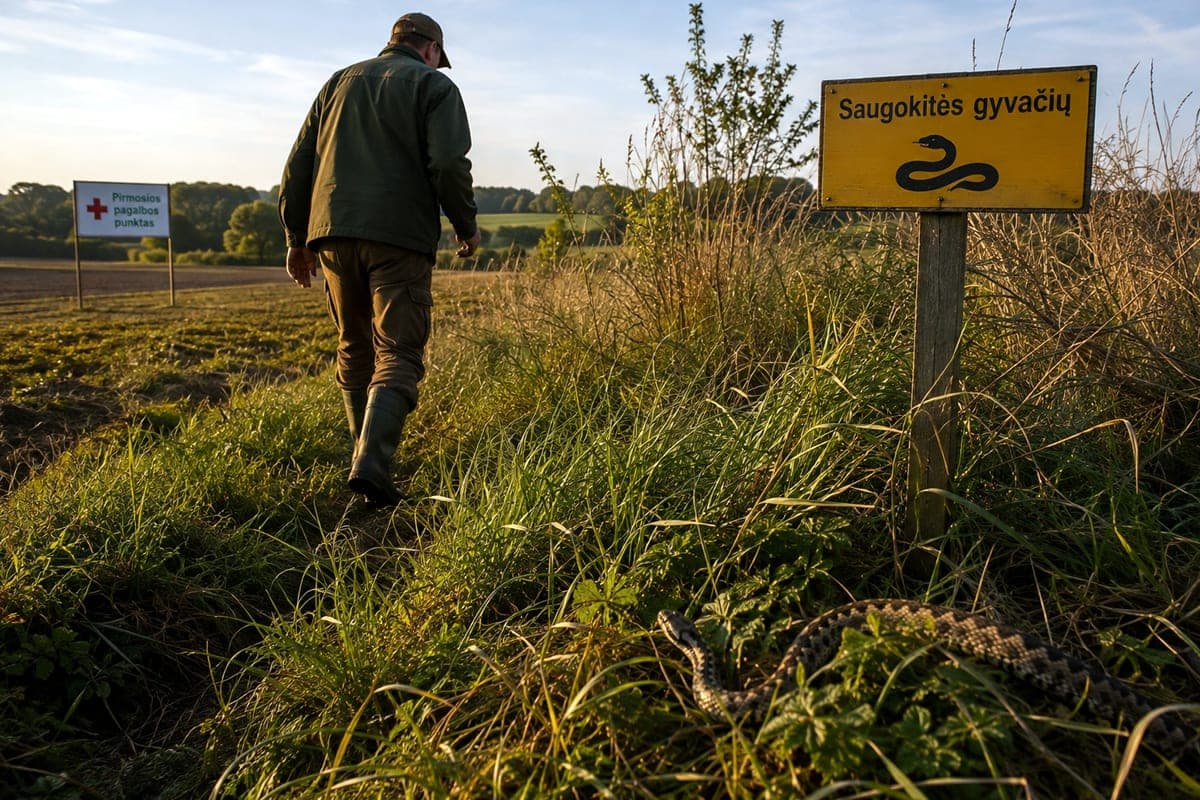Gyvačių įkandimai nėra atsitiktiniai: naujas tyrimas parodė, kam ir kada kyla didžiausias pavojus