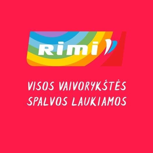 Parduotuvių tinklas „Rimi“ išreiškė palaikymą LGBT bendruomenei
