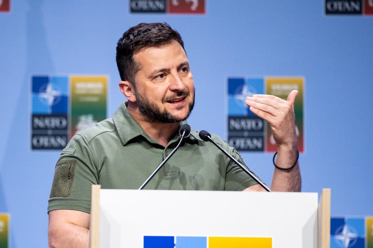 V. Zelenskis oficialiai pristatė Ukrainos „Pergalės planą“