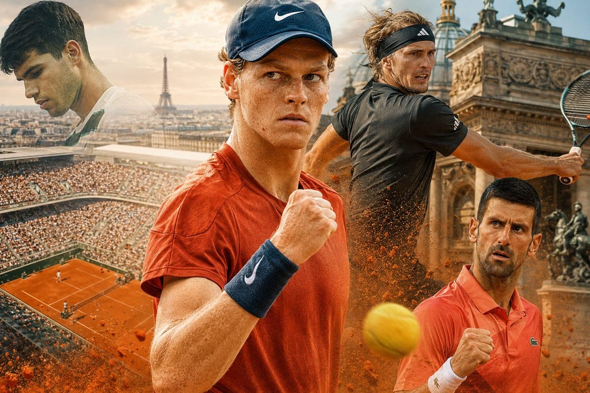 „Roland Garros“ batalijos: J. Sinneris Paryžiuje gali užrakinti visą „Grand Slam“ kolekciją