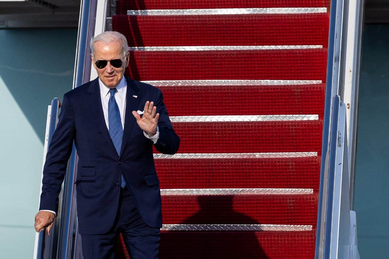 Daugiau nei 40 proc prezidentavimo J. Bidenas atostogavo