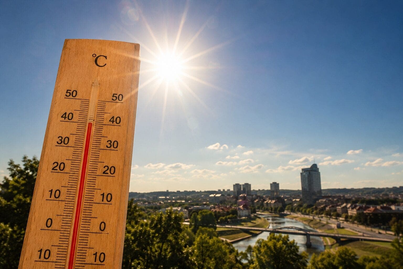 Lietuvoje – rekordinė vasaros pradžia: tokios nebuvo 250 metų