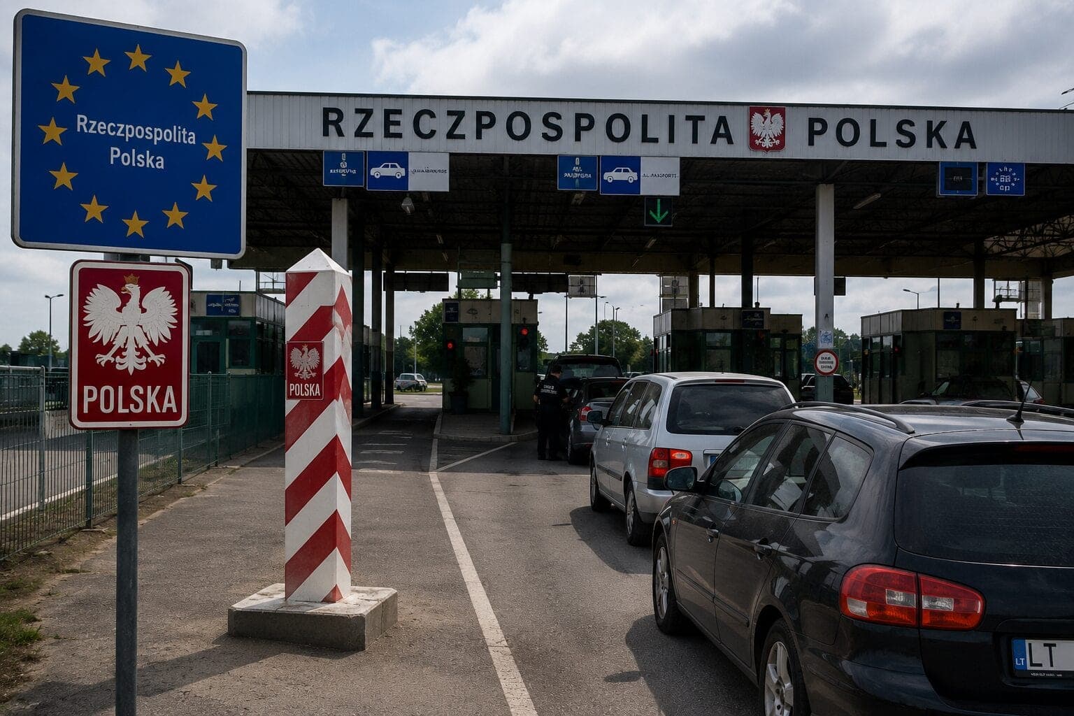 Į Lenkiją apsipirkti važiuojantiems lietuviams – naujas galvos skausmas: vairuotojams ruošia pokyčius